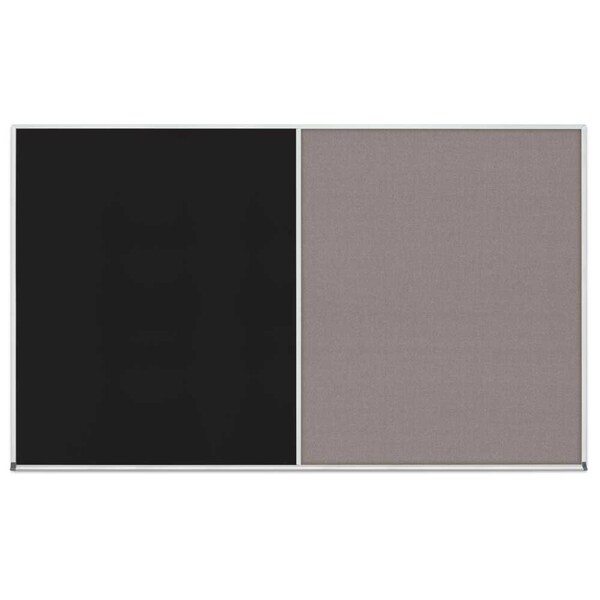 Enclosed Corkboard, 1 Door, 48"x36", 4" Fra